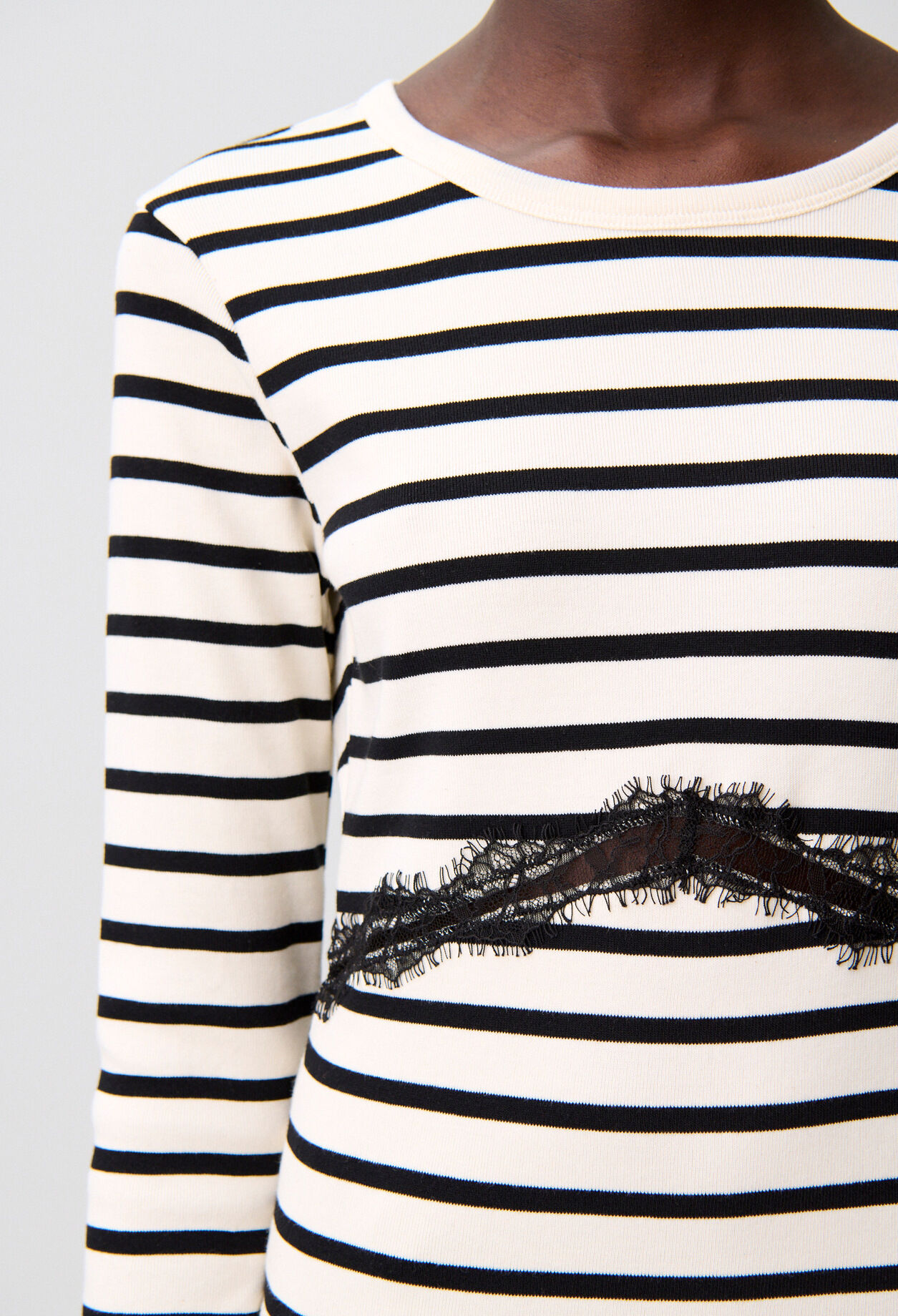 Breton lace T-shirt