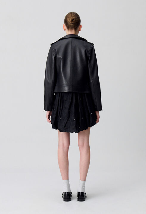 Leather jacket