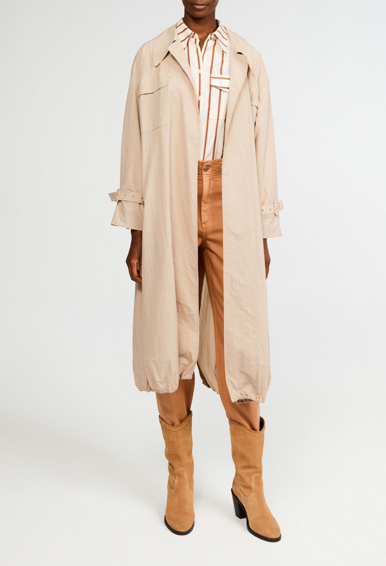 Long overcoat