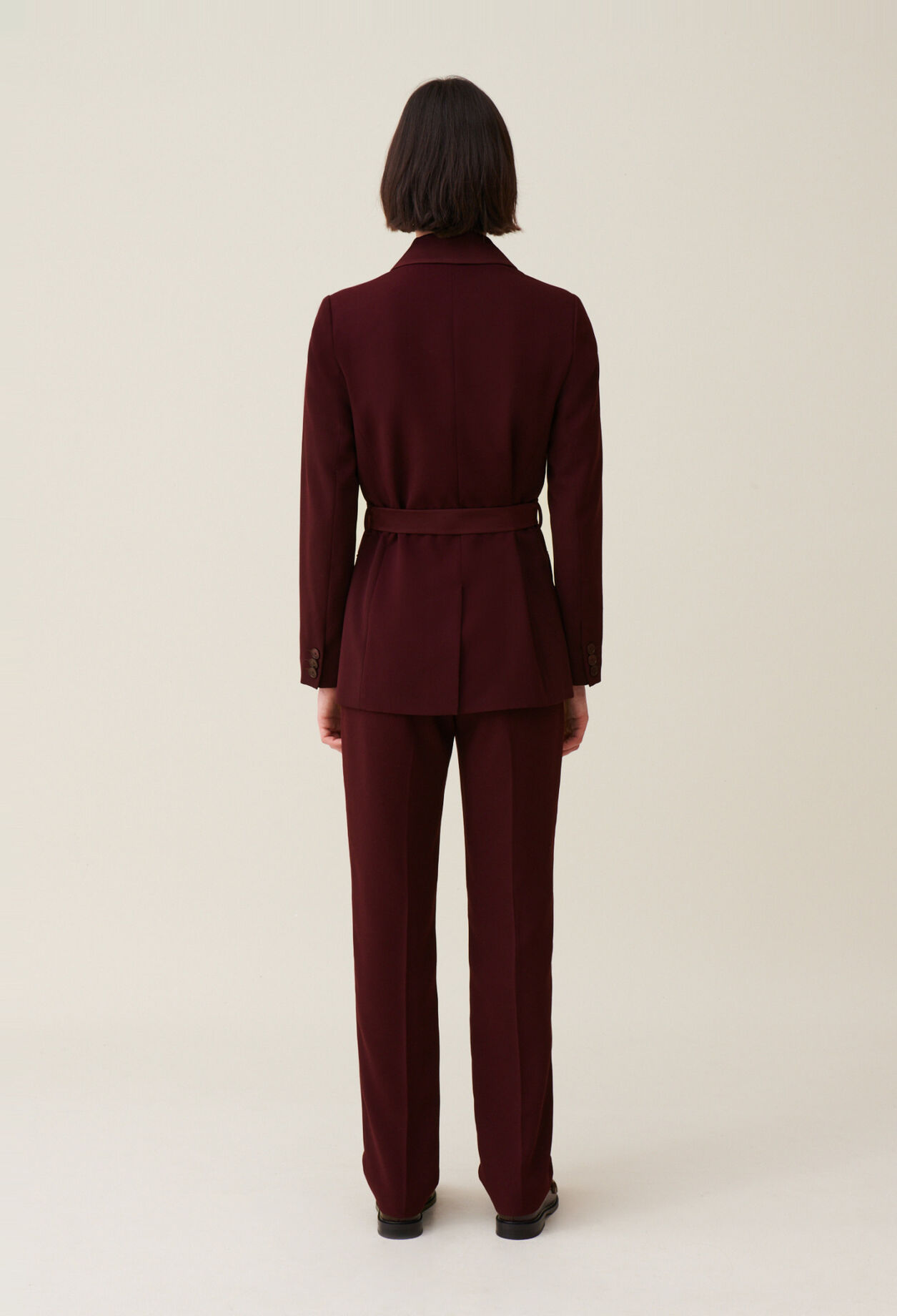 Belted Tailored Jacket