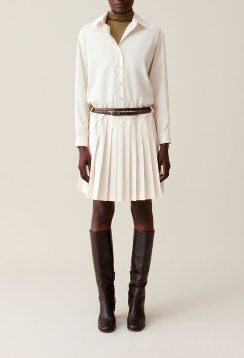 Belted Shirt Dress