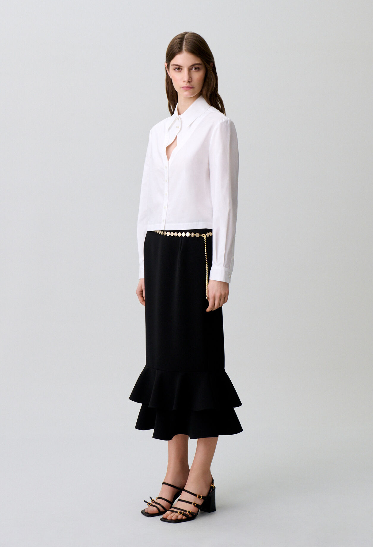 Cotton poplin shirt