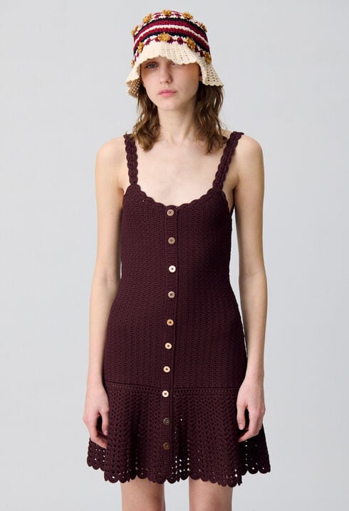 Crochet Mini Dress