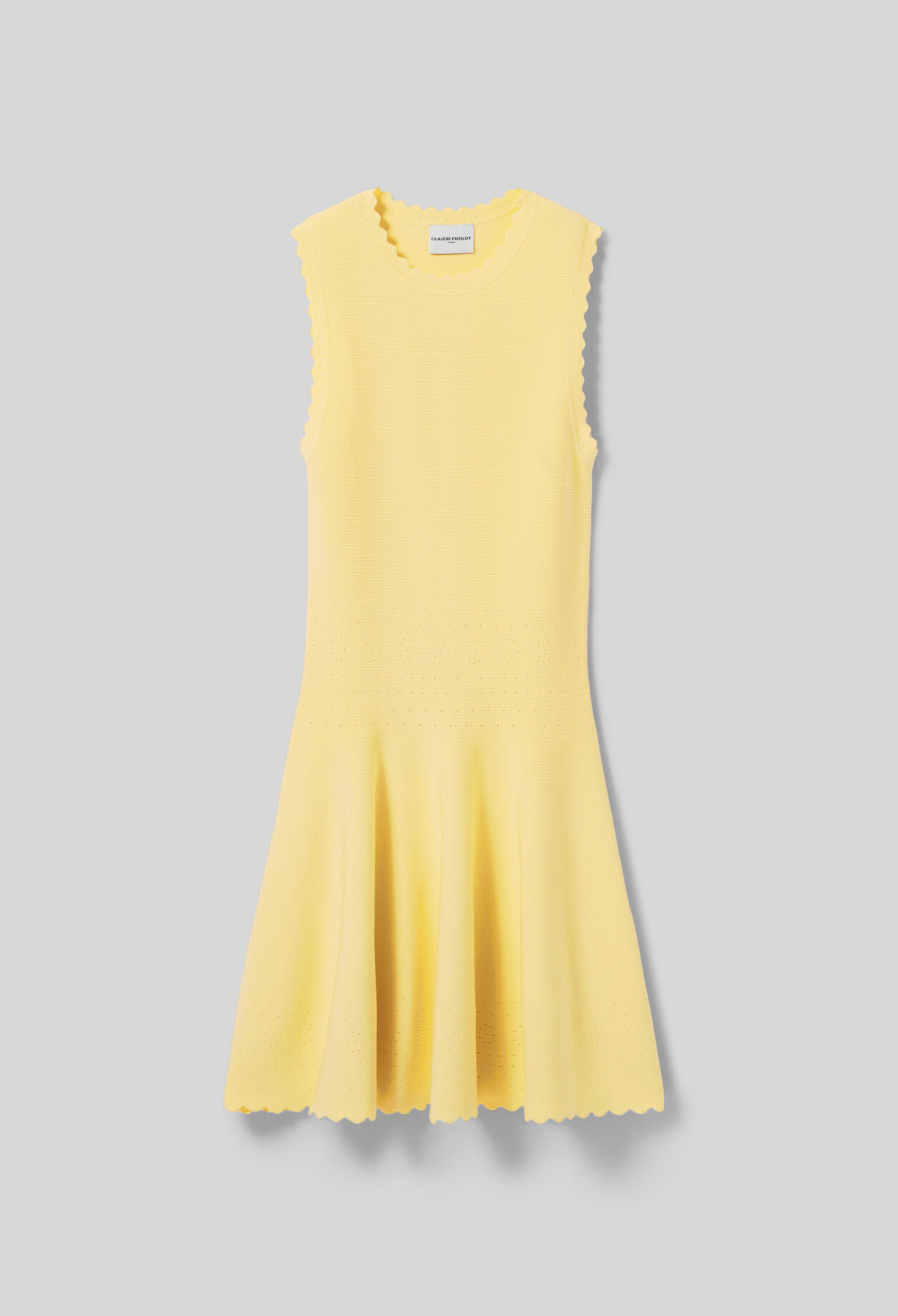 Skater Dress in Fine Knit Fabric