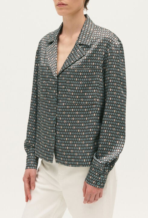 Floaty patterned shirt