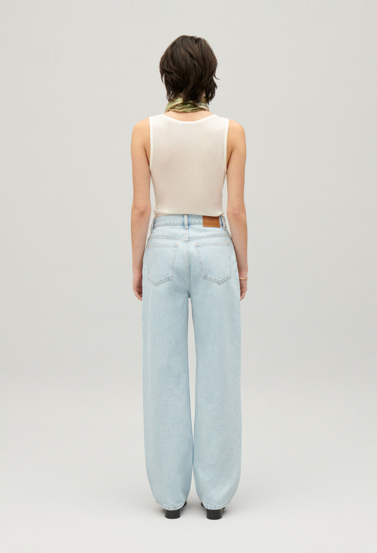 Straight blue Jean Claude