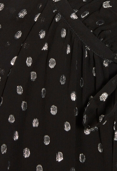 Black dotty shirt