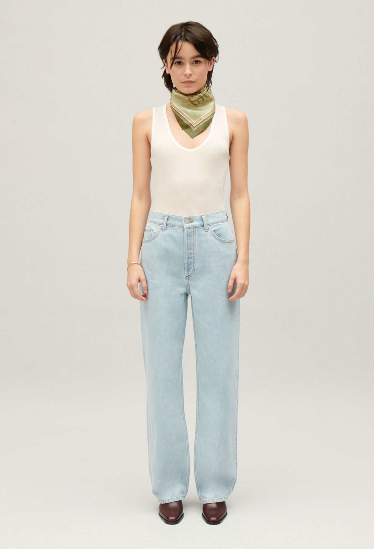 Straight blue Jean Claude