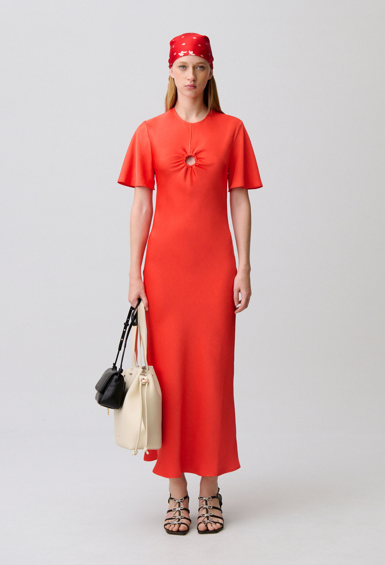 Satin Maxi Dress