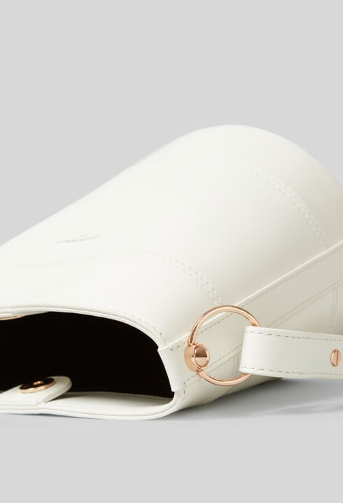 Solveig leather bucket bag