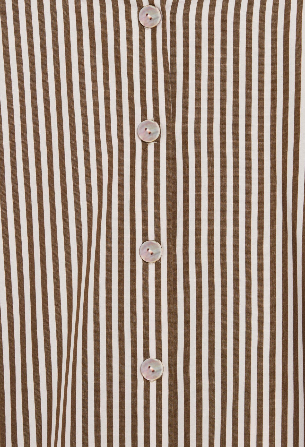 Bronze striped midi skirt