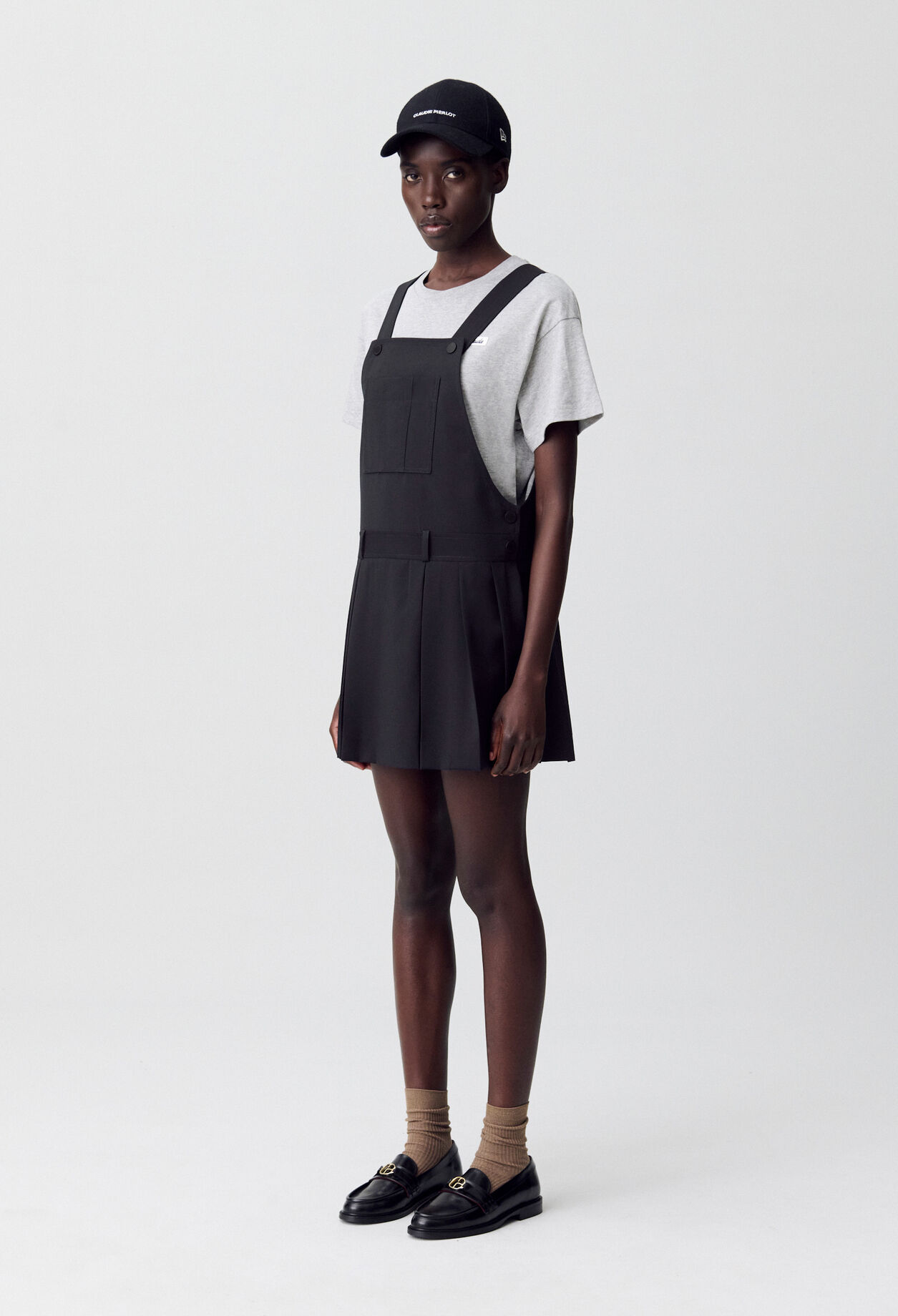 Short Pinafore Dress