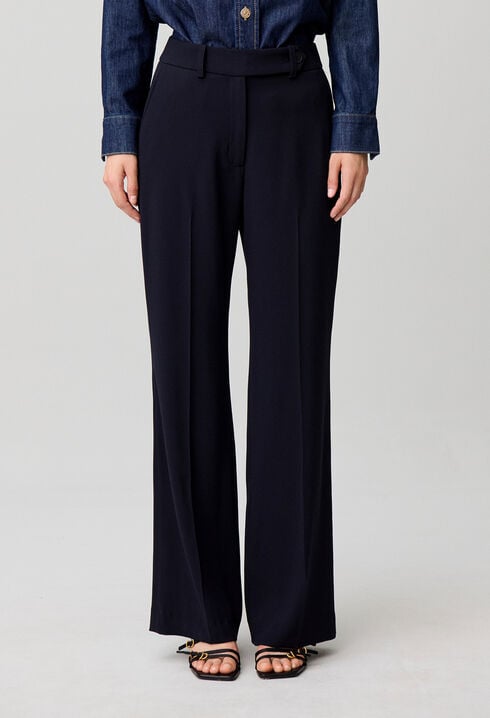 Tailored Straight-Leg Trousers