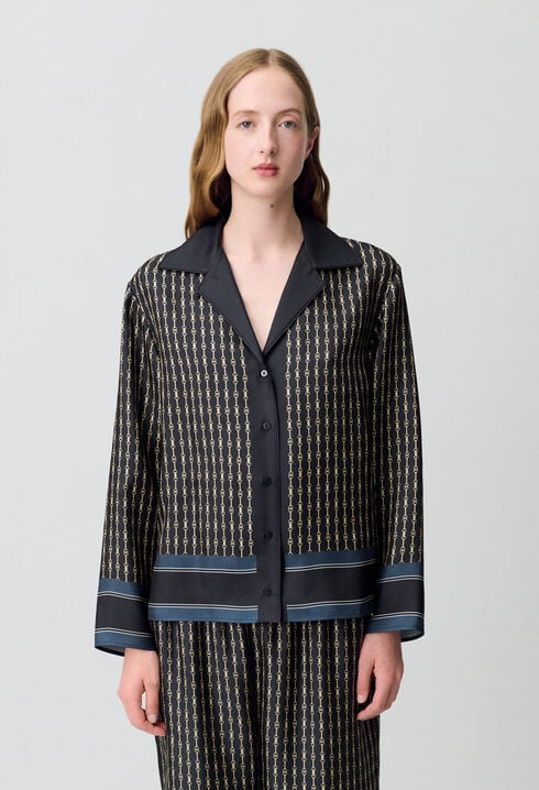 Flowy Silk Shirt