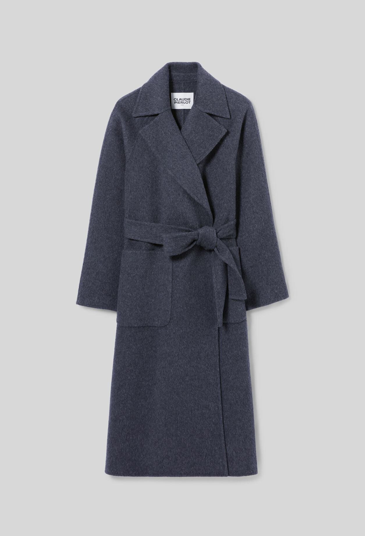 Belted Long Wool Coat