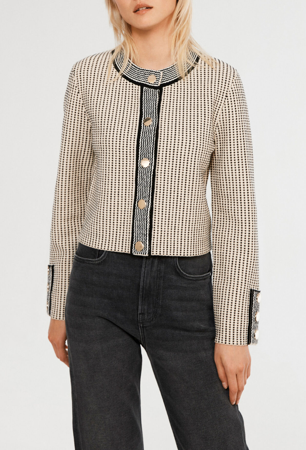 Buttoned cardigan