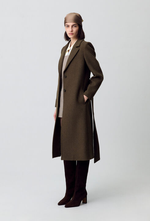 Long wool coat