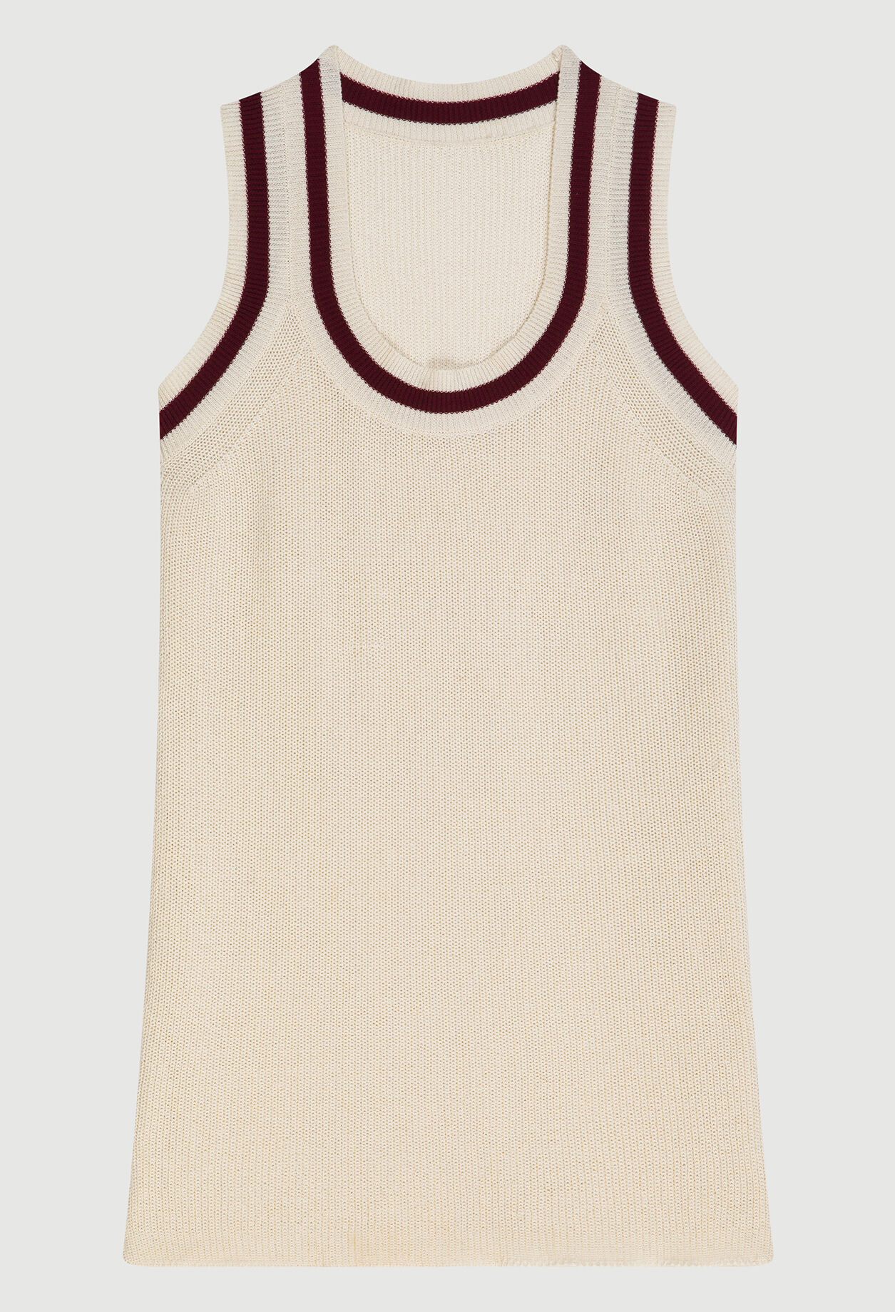 Knitted vest top