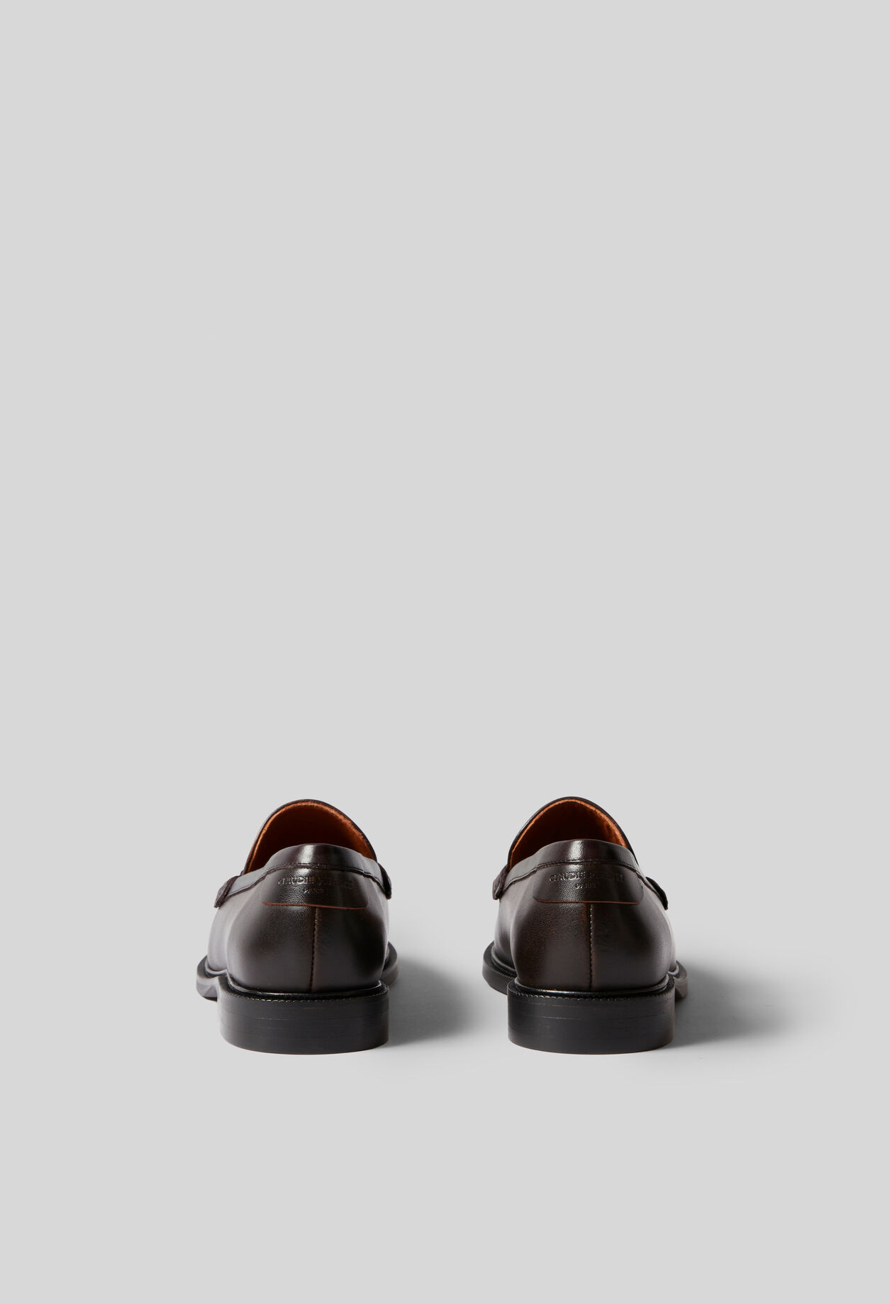 Chocolate Leather Loafers