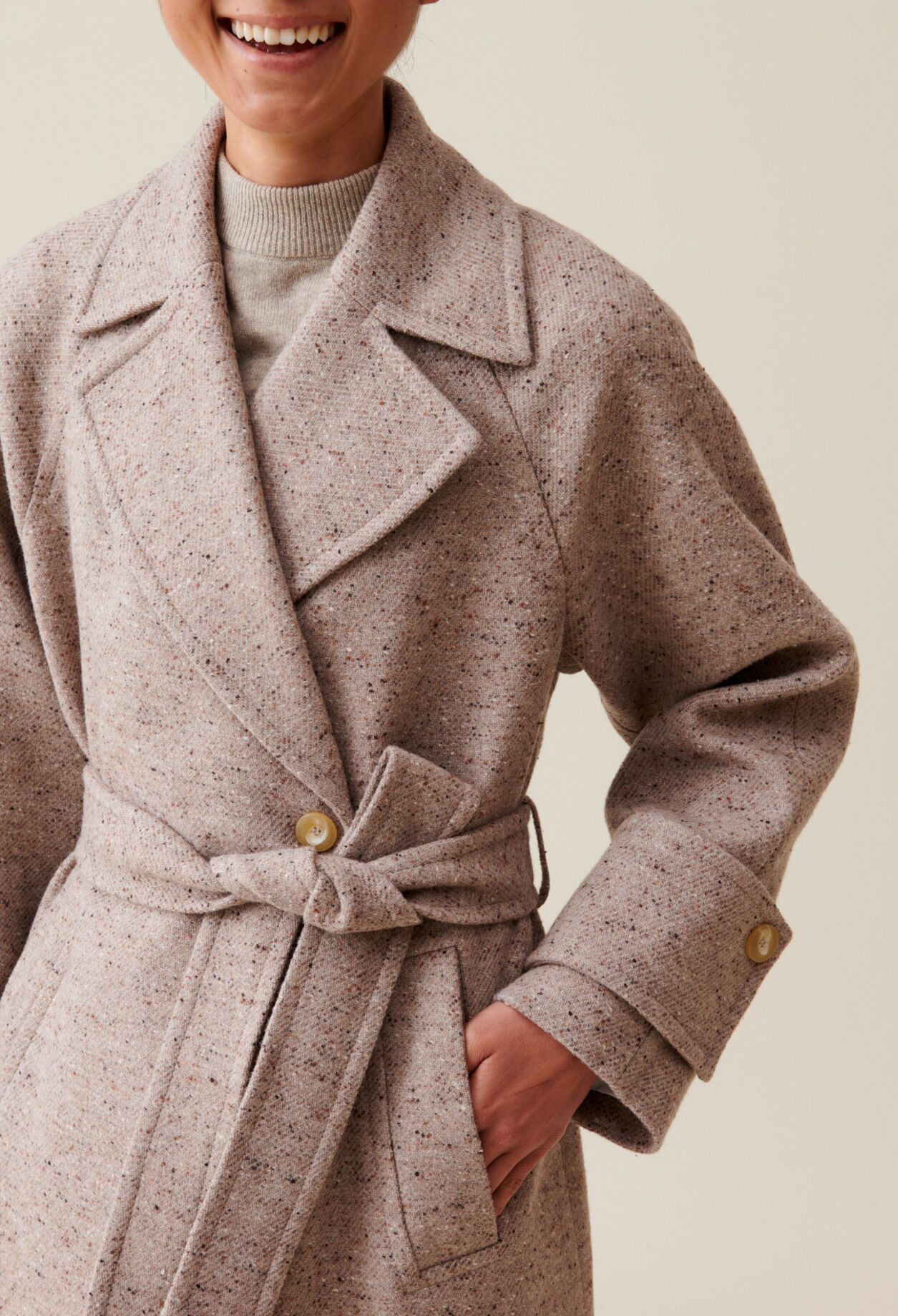 Claudie pierlot trench coat store