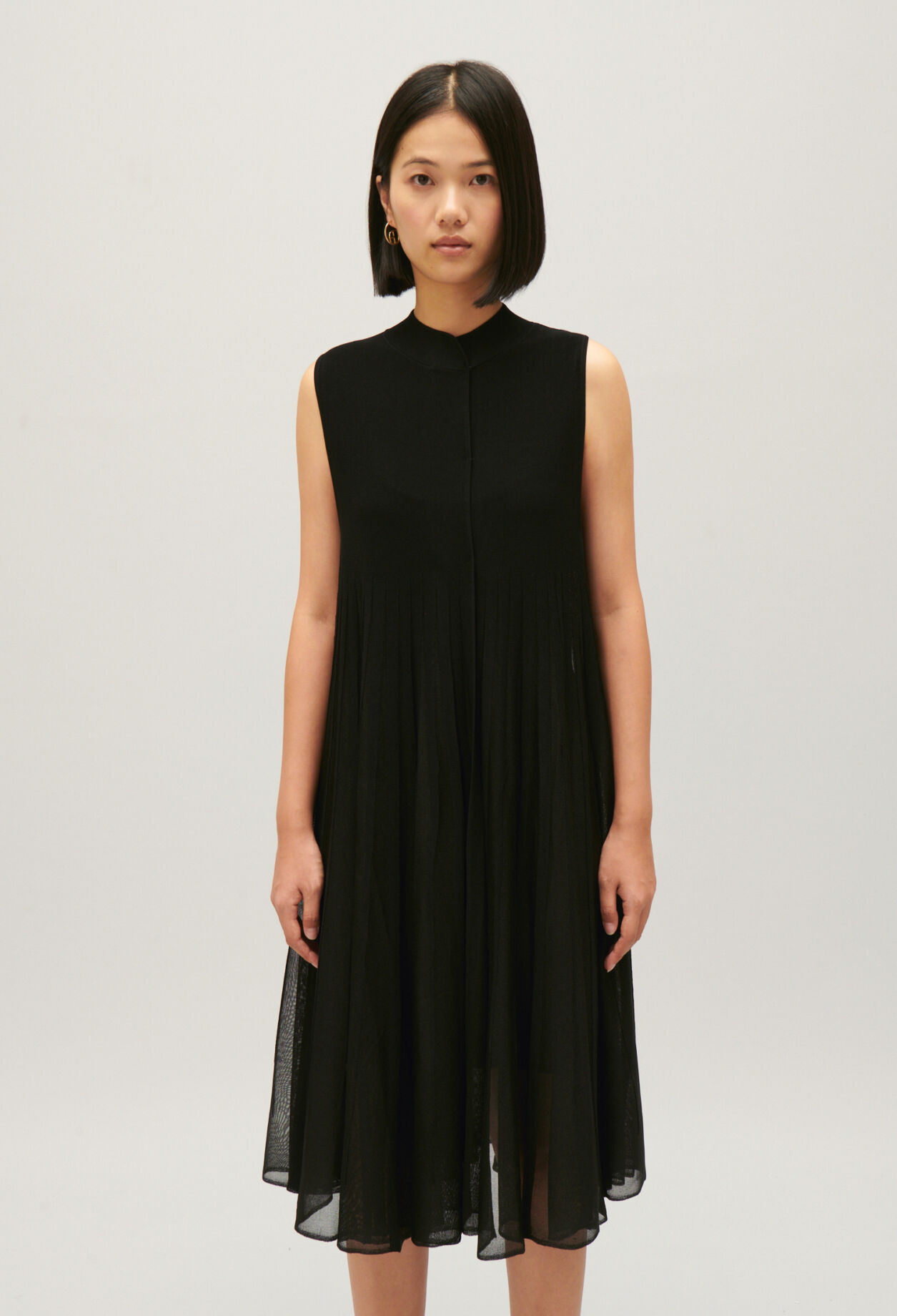 Knit maxi dress