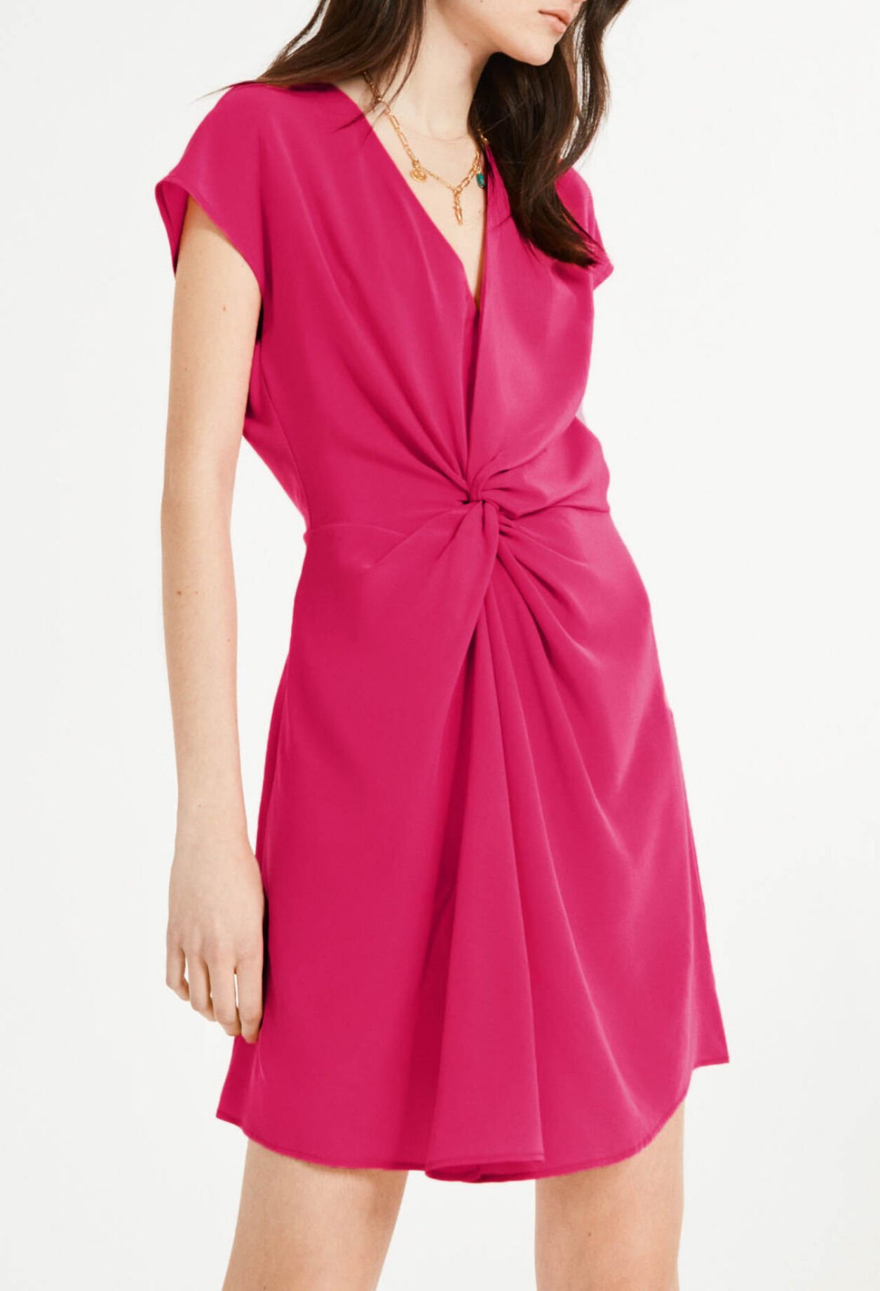 Draped dress