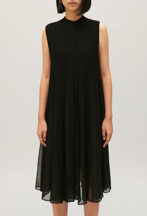 Knit maxi dress