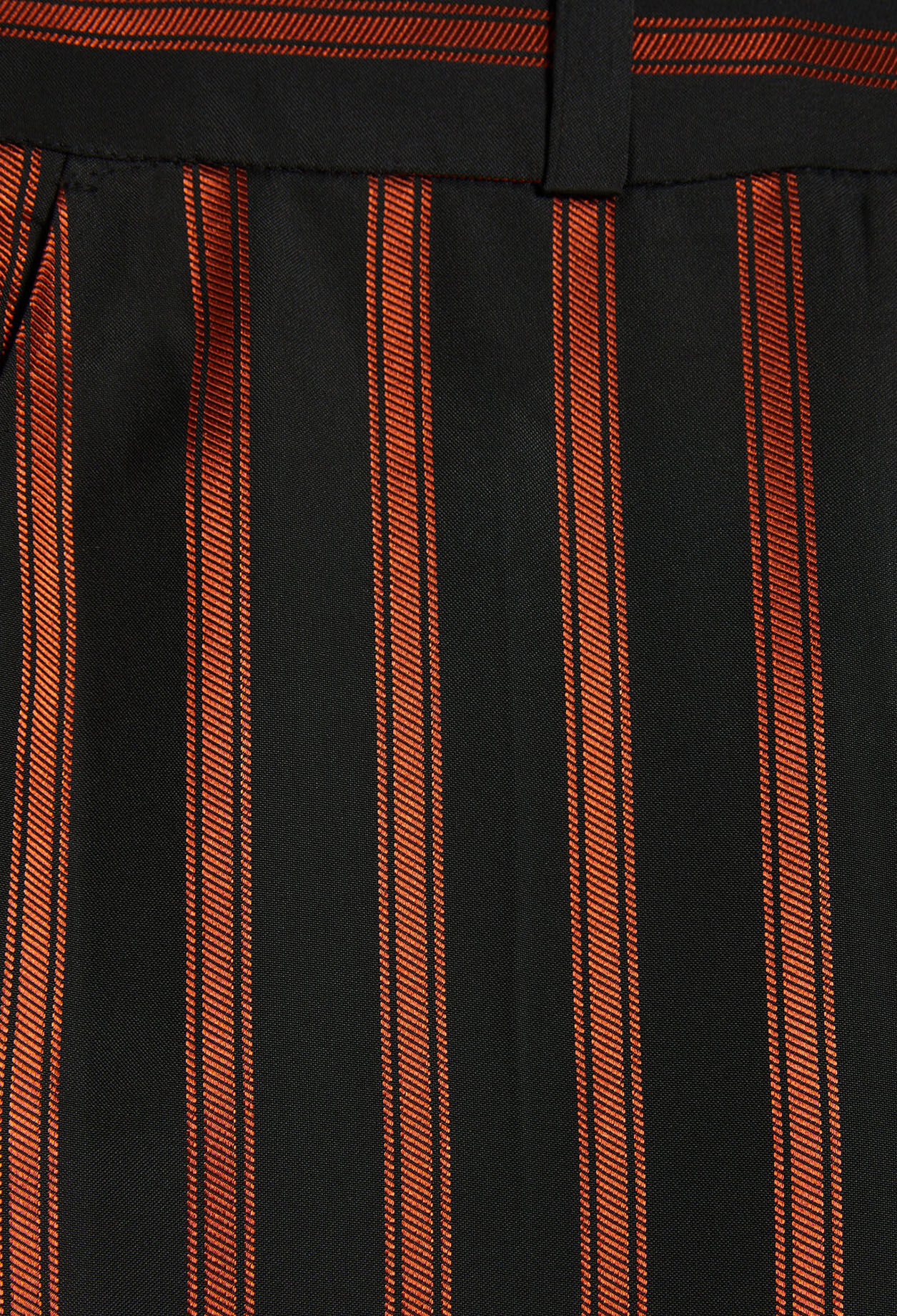 High-waisted trousers