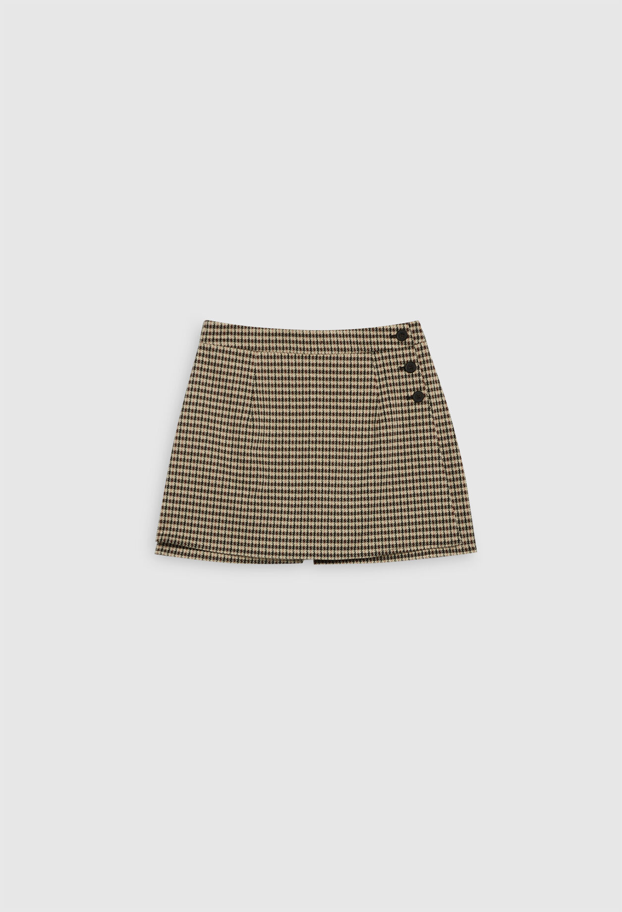 Printed mini culottes