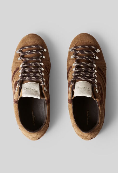 Suede trainers