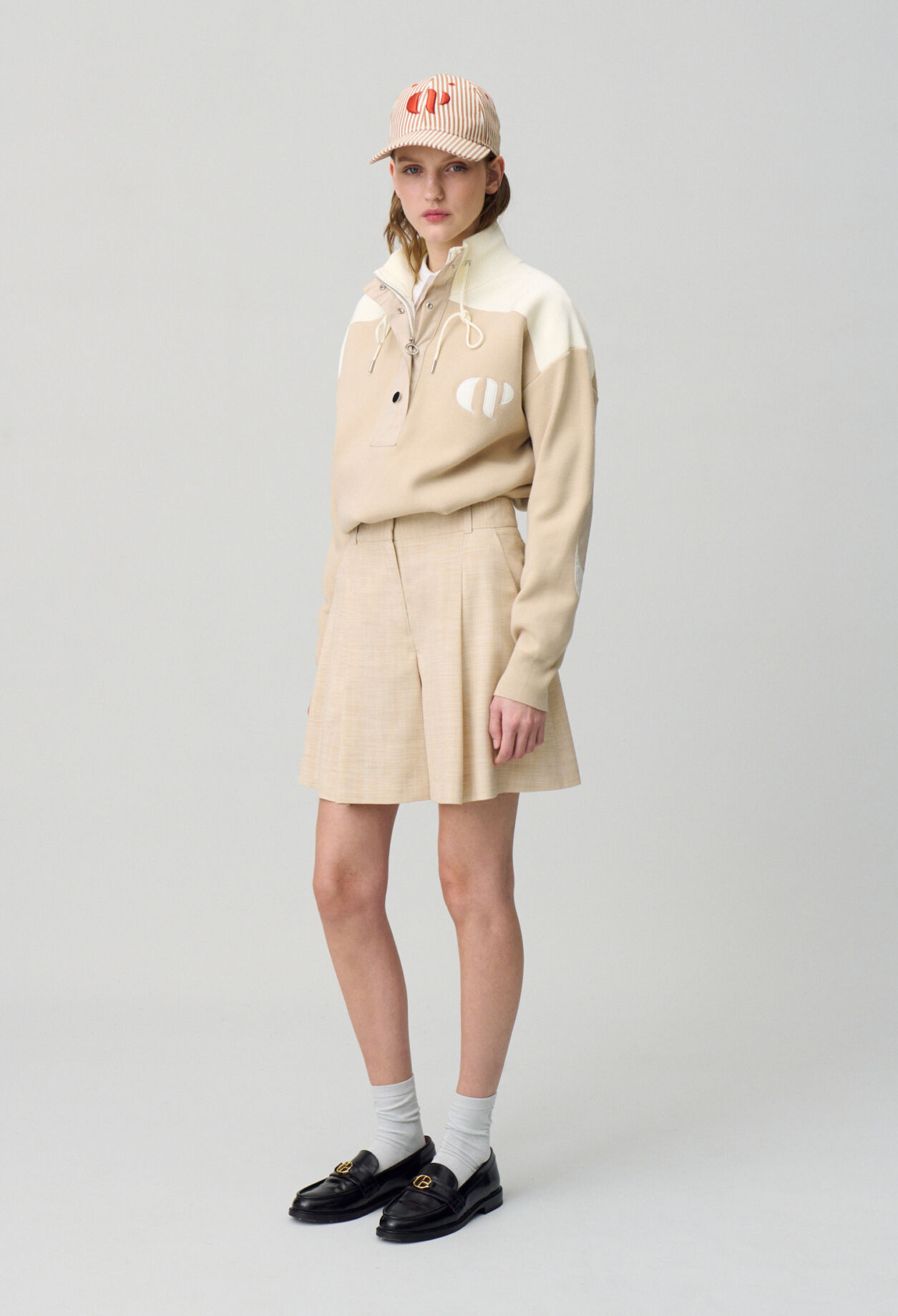 Chunky Zip-Up Sweater