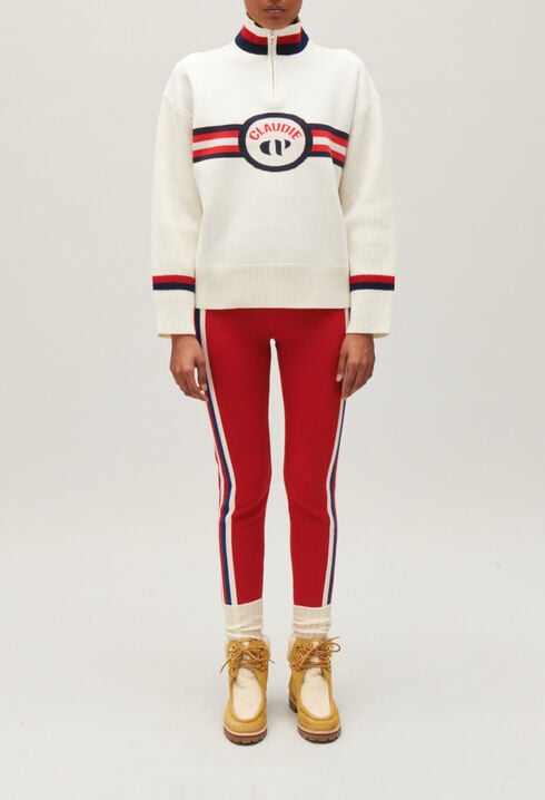 Oversized knitted jumper