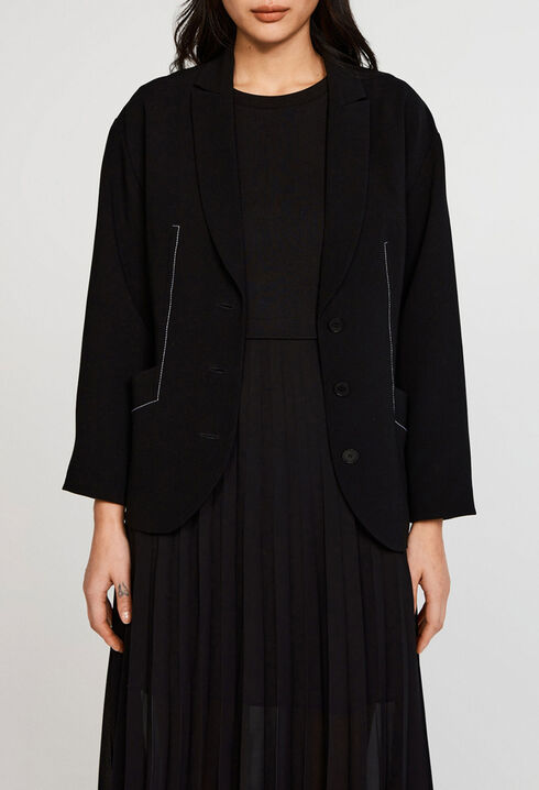Belted jacket