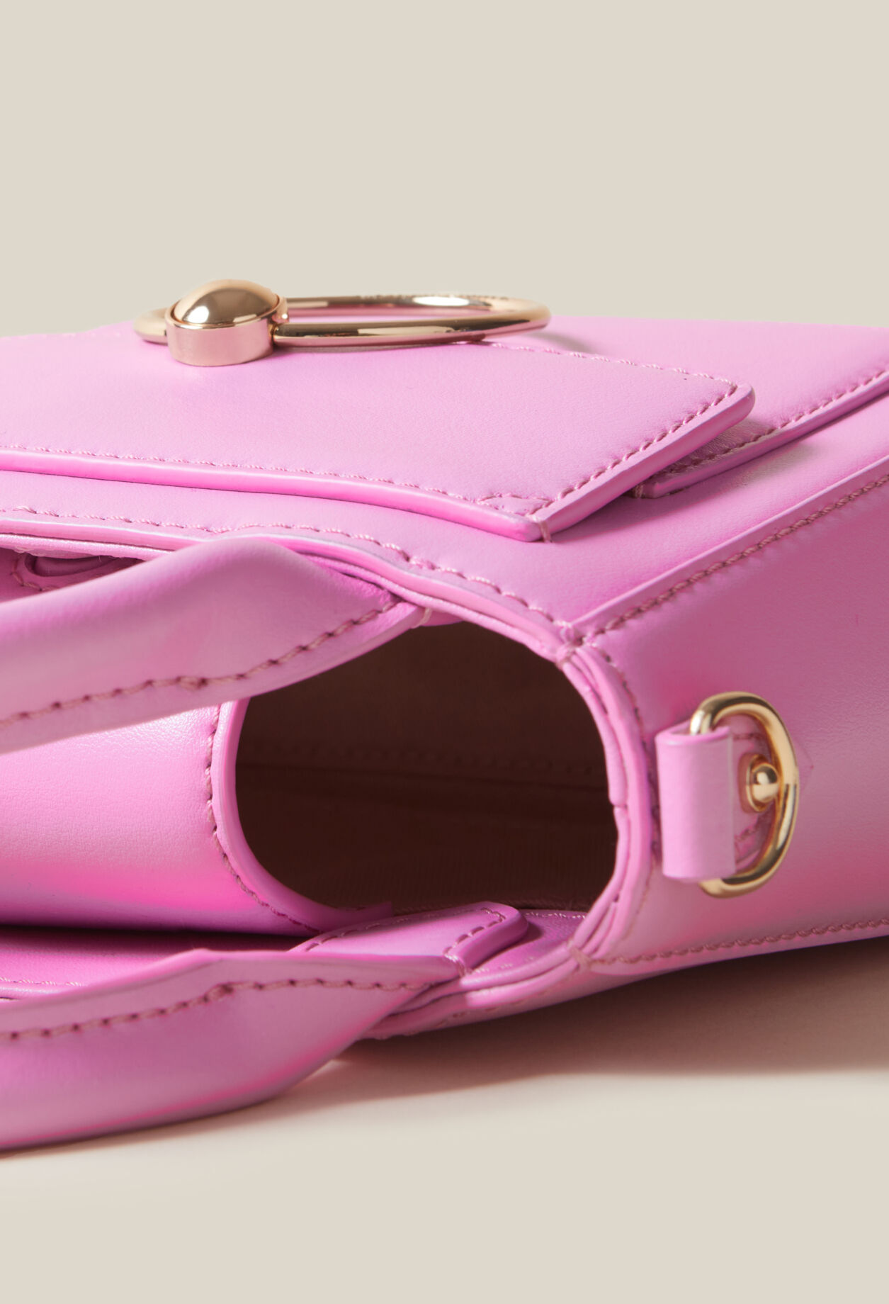 Mini Anouck smooth leather bag