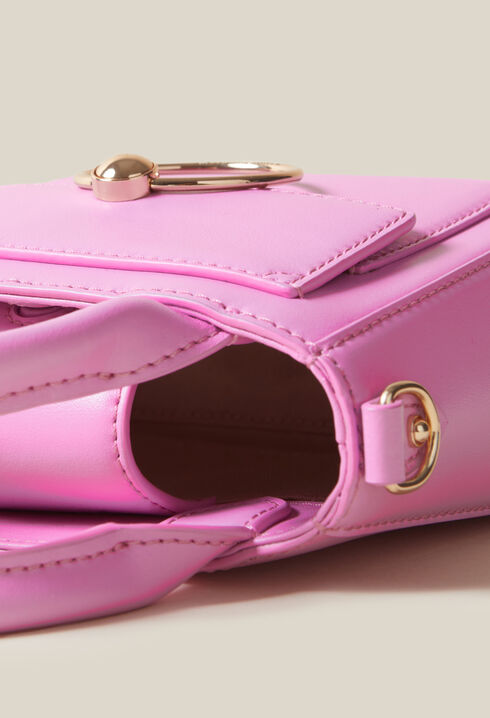 Mini Anouck smooth leather bag