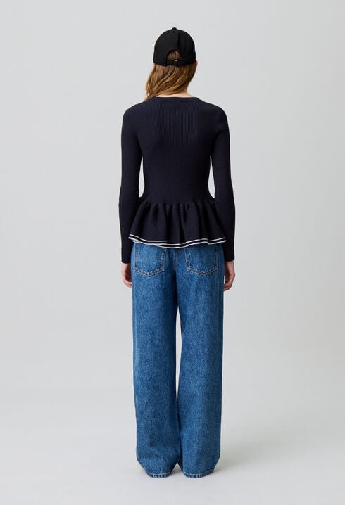 Fitted Knit Cardigan