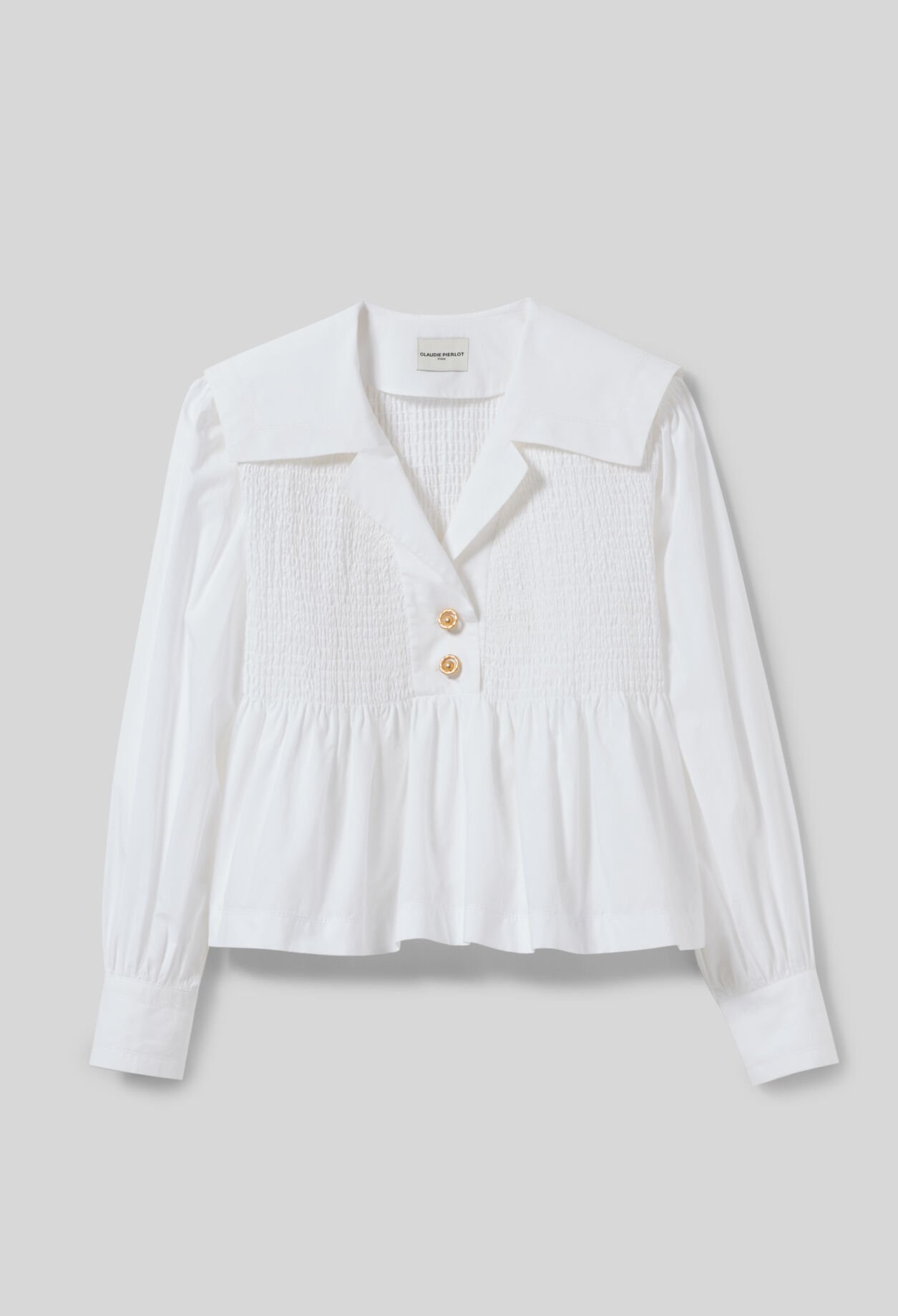 Ruffled blouse
