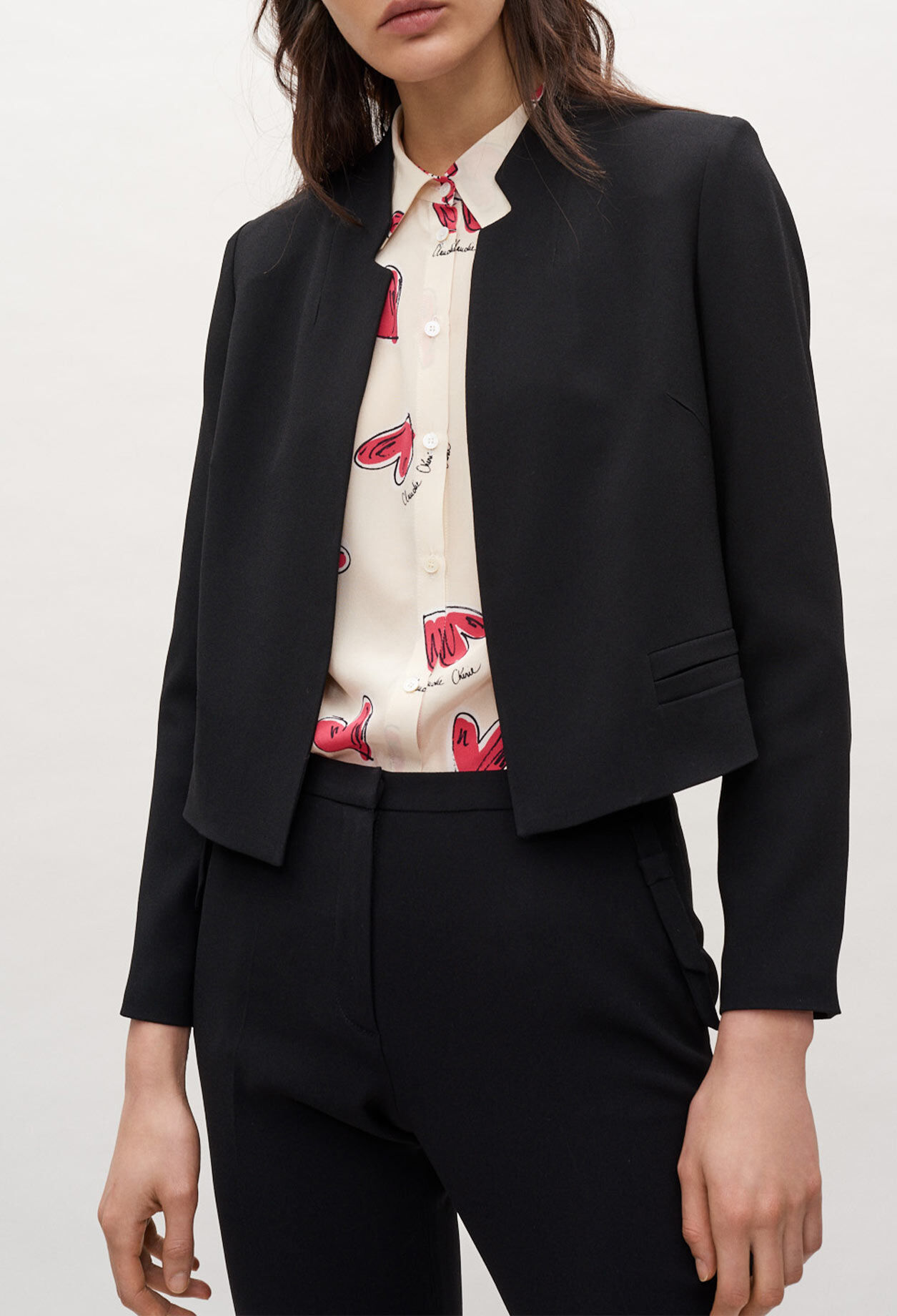 Short suit jacket