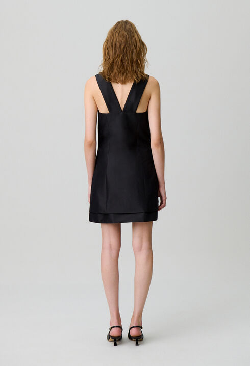 Short bow dress