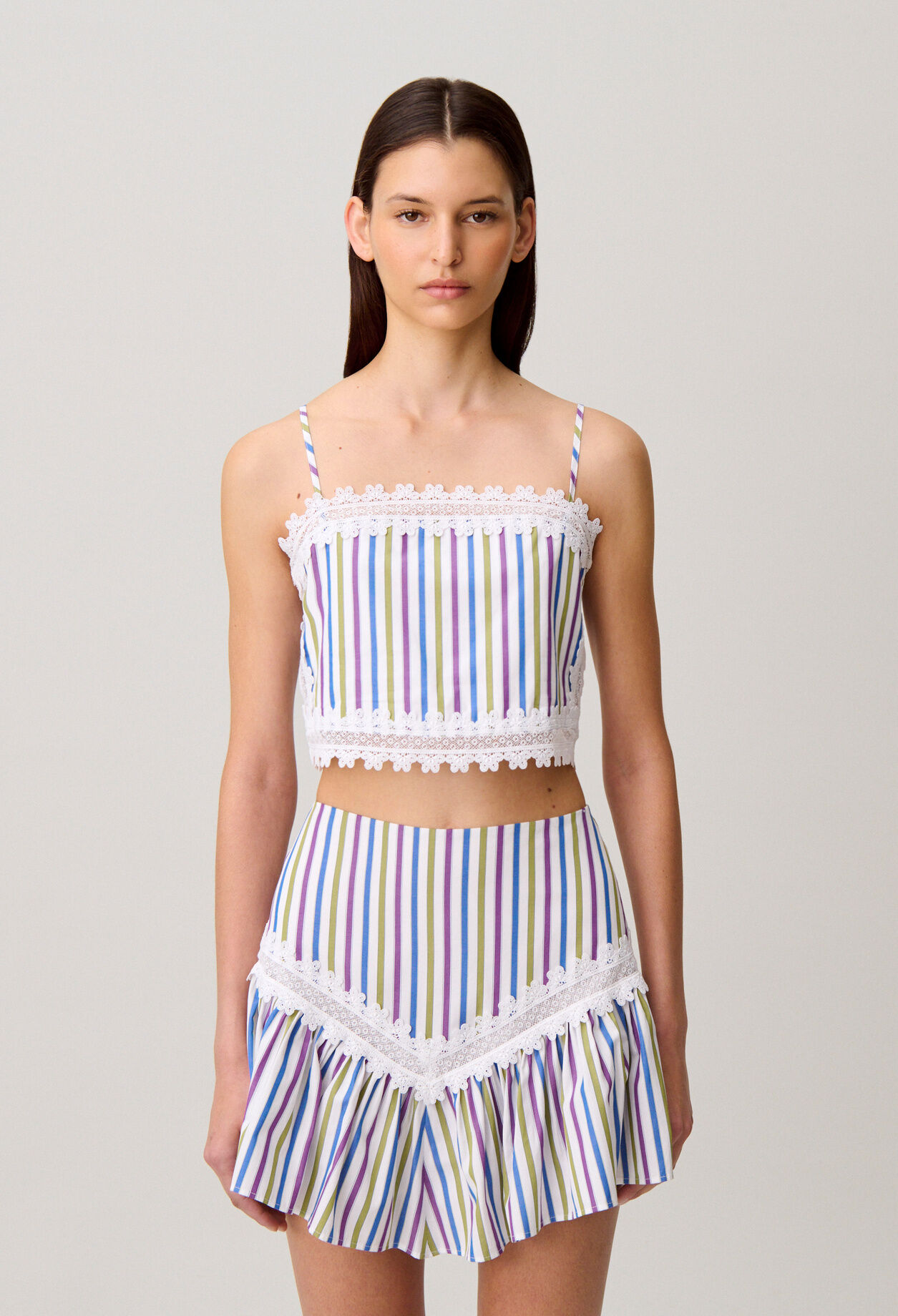 Strappy crop top