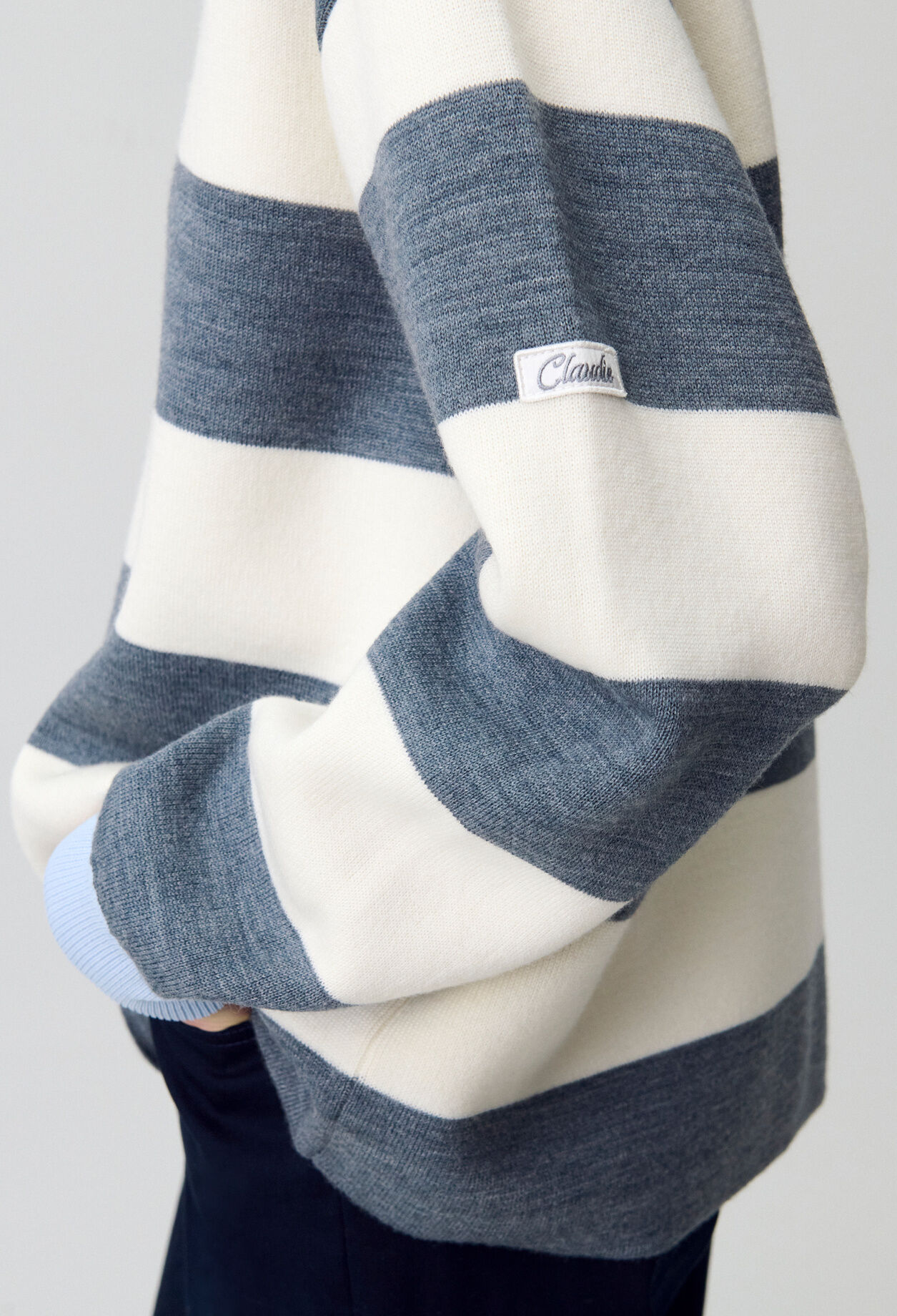 Striped Polo Jumper