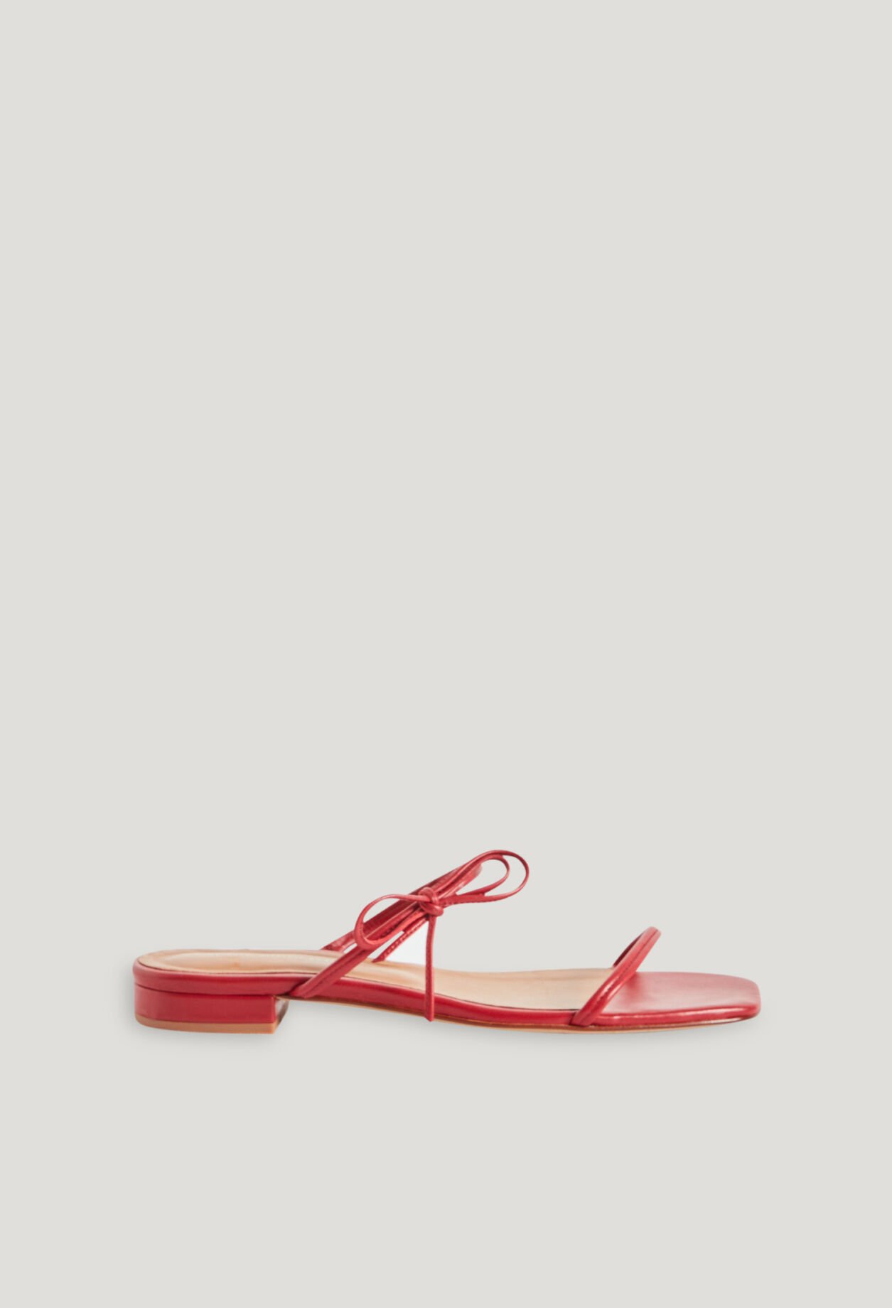 Claudie Pierlot slingback leather sandals - Red