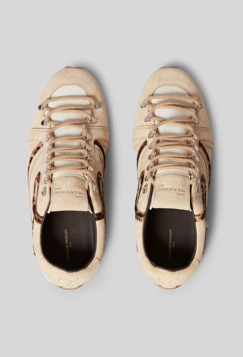 Suede trainers