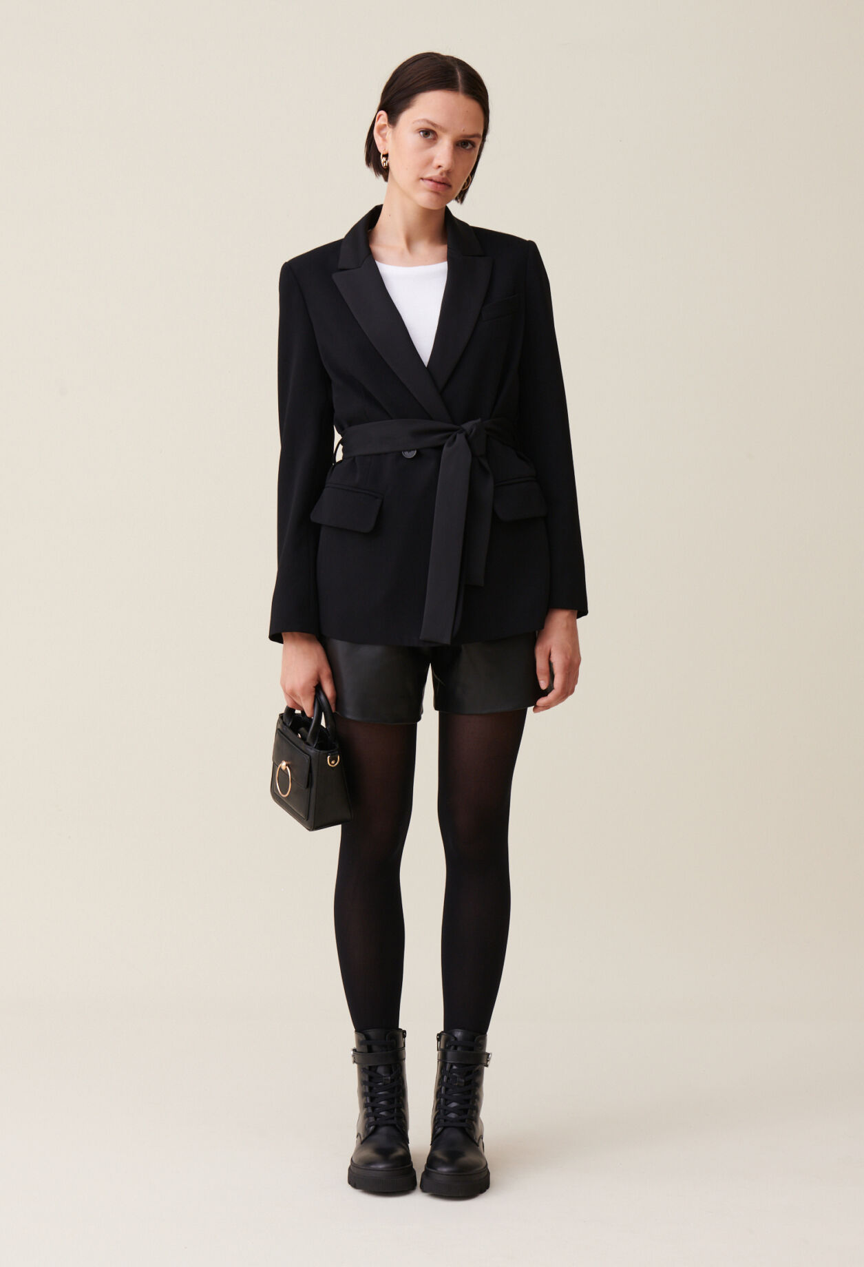 Blazer belted store