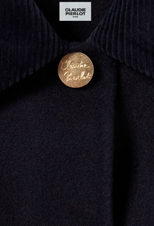Short Wool Tailored Coat