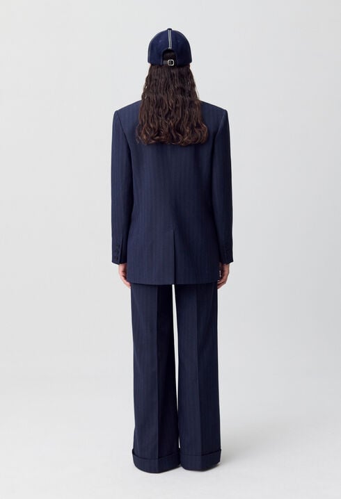 Double-breasted tailored jacket