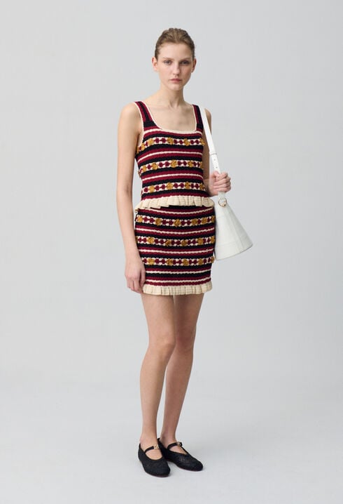 Crochet Mini Skirt