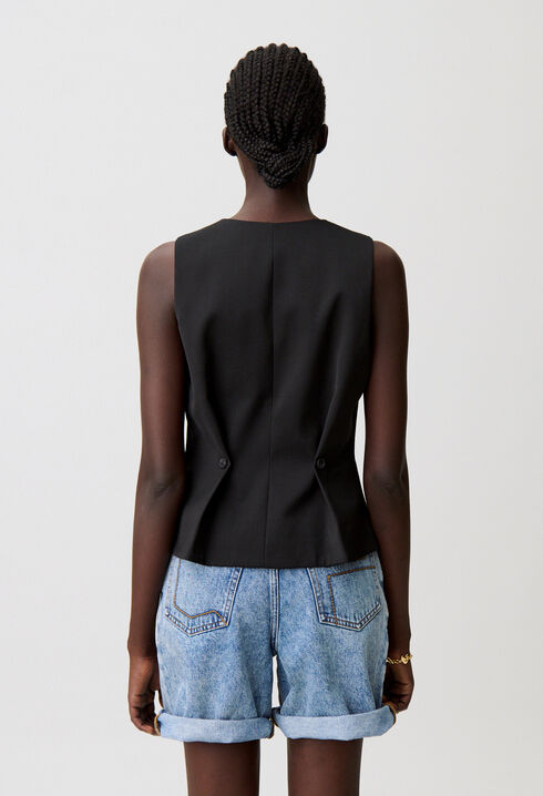 Sleeveless waistcoat