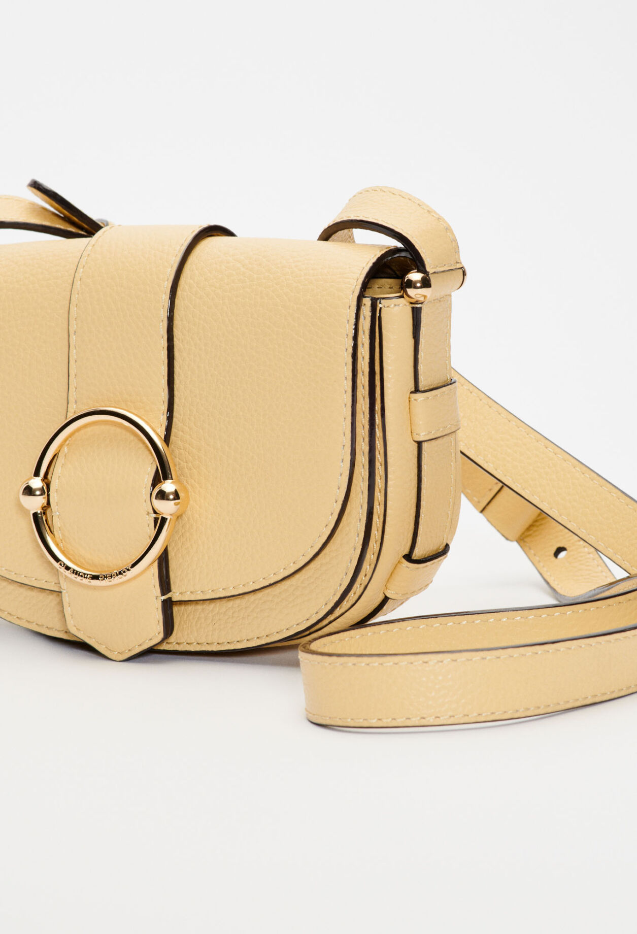 Leather messenger bag