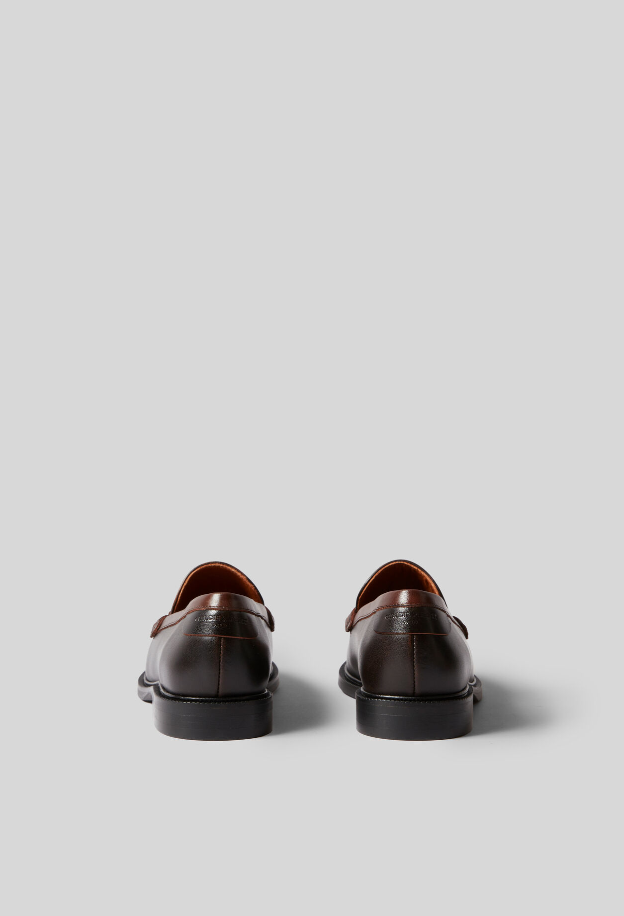 Chocolate Leather Loafers